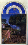  The Johan Limbourg Les tres riches heures du Duc de Berry: Novembre (November) - Hand Painted Oil Painting