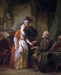  Jean-Baptiste Le Prince Visit to a Palmist - Hand Painted Oil Painting
