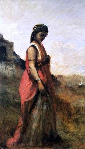  Jean-Baptiste-Camille Corot Judith - Hand Painted Oil Painting