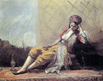  Jean-Baptiste-Camille Corot Odalisque - Hand Painted Oil Painting