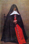  Jean-Baptiste-Camille Corot The Mother Superior of the Convent of the Annonciades - Hand Painted Oil Painting