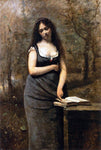  Jean-Baptiste-Camille Corot Valleda - Hand Painted Oil Painting