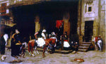  Jean-Leon Gerome A Street in Cairo - Hand Painted Oil Painting
