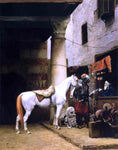  Jean-Leon Gerome Arab Purchasing a Bridle - Hand Painted Oil Painting