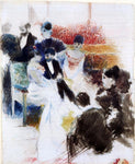  Jean-Louis Forain Parisian Salon - Hand Painted Oil Painting