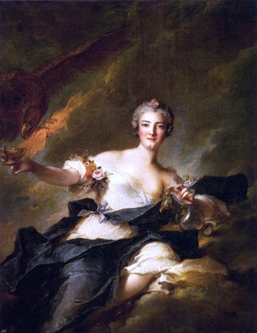  Jean-Marc Nattier The Duchesse de Chaulnes Represented as Hebe - Hand Painted Oil Painting