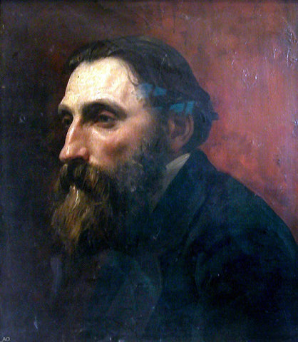  Jean-Paul Laurens Portrait de Rodin - Hand Painted Oil Painting