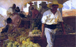  Joaquin Sorolla Y Bastida Preparing Raisins - Hand Painted Oil Painting