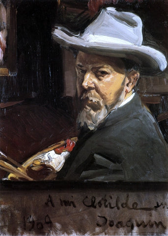  Joaquin Sorolla Y Bastida Self Portrait - Hand Painted Oil Painting