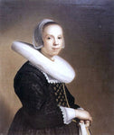  Johannes Cornelisz Verspronck Portrait of a Bride - Hand Painted Oil Painting