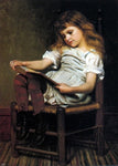  John George Brown A Leisure Hour - Hand Painted Oil Painting