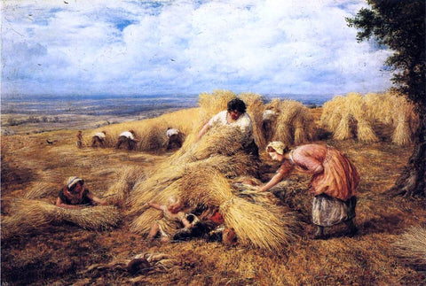  John Linnell The Harvest Cradle - Hand Painted Oil Painting