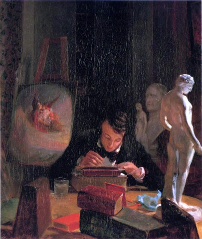  John Peter Frankenstein Godfrey Frankenstein - Hand Painted Oil Painting