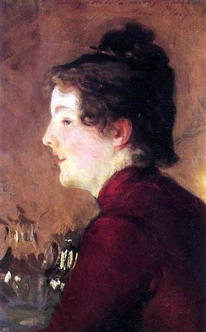  John Singer Sargent A Portrait of Violet - Hand Painted Oil Painting