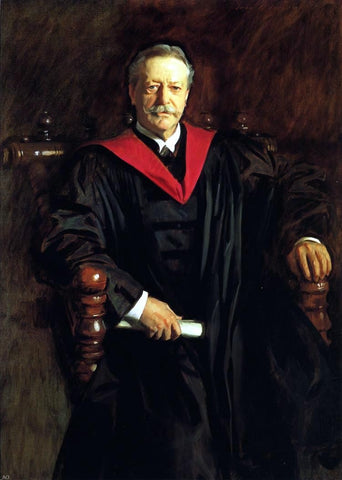  John Singer Sargent Abbott Lawrence Lowell - Hand Painted Oil Painting