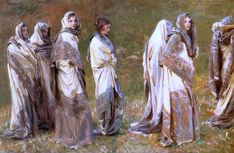  John Singer Sargent Cashmere - Hand Painted Oil Painting