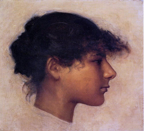  John Singer Sargent Head of Ana - Capri Girl - Hand Painted Oil Painting