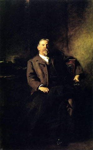  John Singer Sargent Henry Lee Higginson - Hand Painted Oil Painting