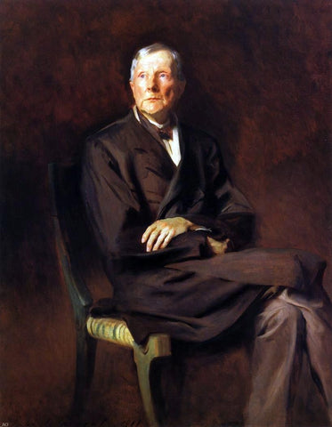  John Singer Sargent John D. Rockefeller - Hand Painted Oil Painting