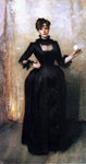  John Singer Sargent Louise Burckhardt (also known as Lady with a Rose) - Hand Painted Oil Painting