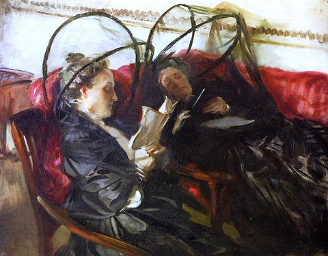  John Singer Sargent Mosquito Nets - Hand Painted Oil Painting