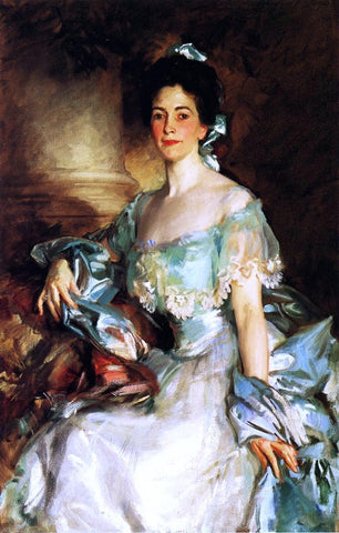  John Singer Sargent Mrs. Abbott Lawrence Rotch - Hand Painted Oil Painting