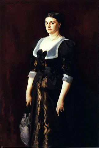  John Singer Sargent Mrs. Alice Mason - Hand Painted Oil Painting