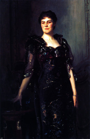  John Singer Sargent Mrs. Charles Anstruther-Thomson (Agnes Dorothy Guthrie) - Hand Painted Oil Painting