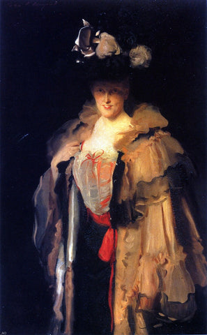  John Singer Sargent Mrs. Charles Hunter (Mary Smyth) - Hand Painted Oil Painting