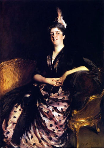  John Singer Sargent Mrs. Edward Darley Boit - Hand Painted Oil Painting