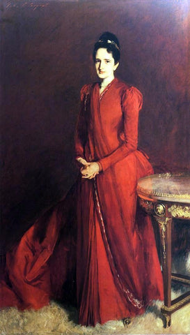  John Singer Sargent Mrs. Elliott Fitch Shepard (also known as Margaret Louise Vanderbilt) - Hand Painted Oil Painting