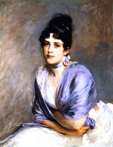  John Singer Sargent Mrs. Frank Millet - Hand Painted Oil Painting