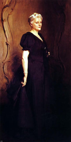  John Singer Sargent Mrs. Frederick Roller - Hand Painted Oil Painting