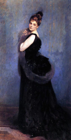  John Singer Sargent Mrs. George Gribble - Hand Painted Oil Painting