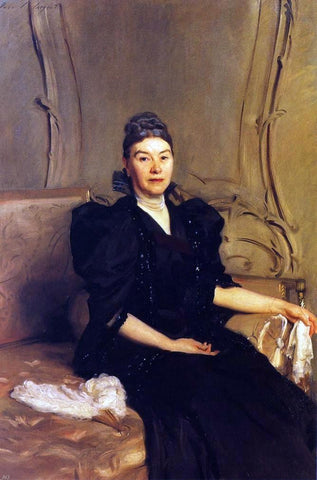  John Singer Sargent Mrs. Graham Moore Robertson (Marion Greatorex) - Hand Painted Oil Painting