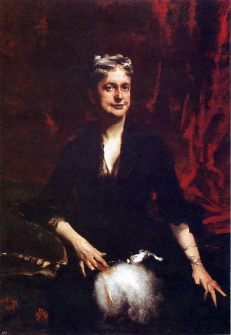  John Singer Sargent Mrs. John Joseph Townsend (Catherine Rebecca Bronson) - Hand Painted Oil Painting