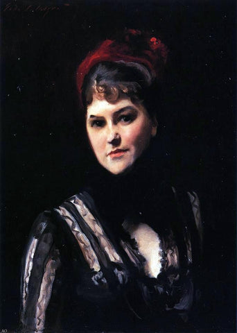  John Singer Sargent Mrs. Kate Moore - Hand Painted Oil Painting