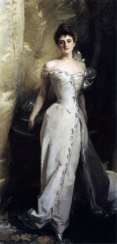  John Singer Sargent Mrs. Ralph Curtis (Eliza De Wolfe Colt) - Hand Painted Oil Painting