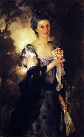  John Singer Sargent Mrs. William Crowninshield Endicott, Jr. - Hand Painted Oil Painting