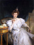  John Singer Sargent Mrs. William George Raphael (Margherita Goldsmid) - Hand Painted Oil Painting