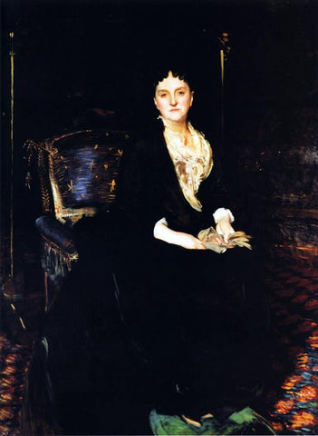  John Singer Sargent Mrs. William Henry Vanderbilt - Hand Painted Oil Painting