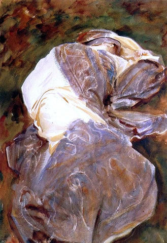  John Singer Sargent Reclining Figure - Hand Painted Oil Painting