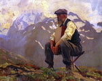  John Singer Sargent Reconnoitering - Hand Painted Oil Painting