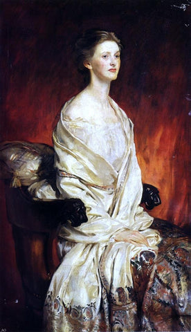  John Singer Sargent Sylvia Harrison - Hand Painted Oil Painting