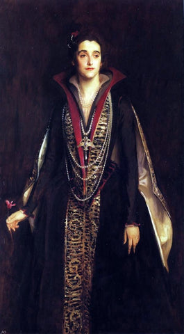  John Singer Sargent The Countess of Rocksavage - Hand Painted Oil Painting