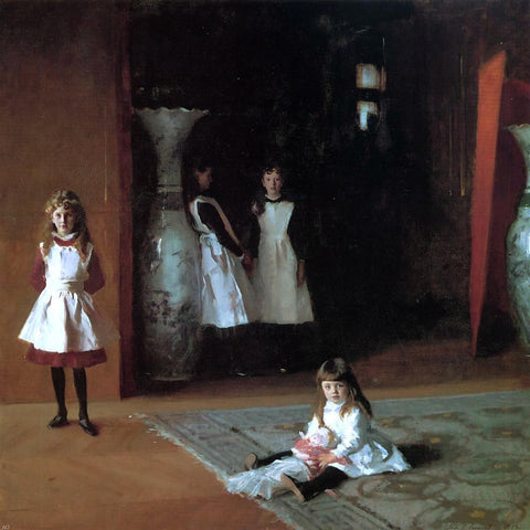  John Singer Sargent The Daughters of Edward Darley Boit - Hand Painted Oil Painting