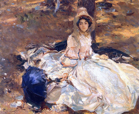  John Singer Sargent The Pink Dress - Hand Painted Oil Painting