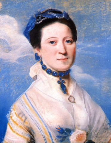  John Singleton Copley Portrait of Mrs. George Turner - Hand Painted Oil Painting