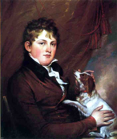  John Trumbull Portrait of John M. Trumbull, the Artist's Nephew - Hand Painted Oil Painting