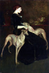  John White Alexander Anna Palmer Draper - Hand Painted Oil Painting